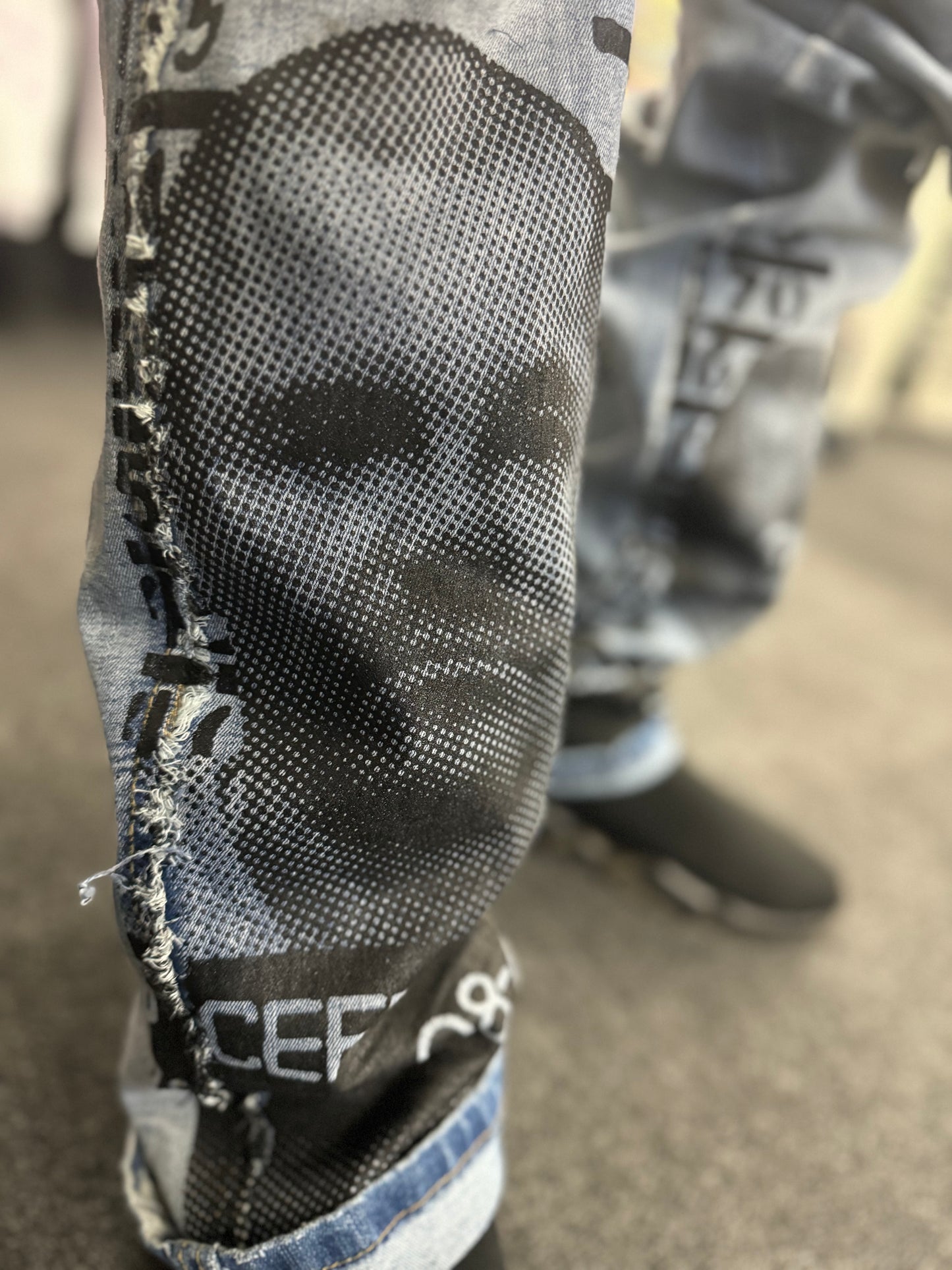 Glockstarz cool fit stack jeans