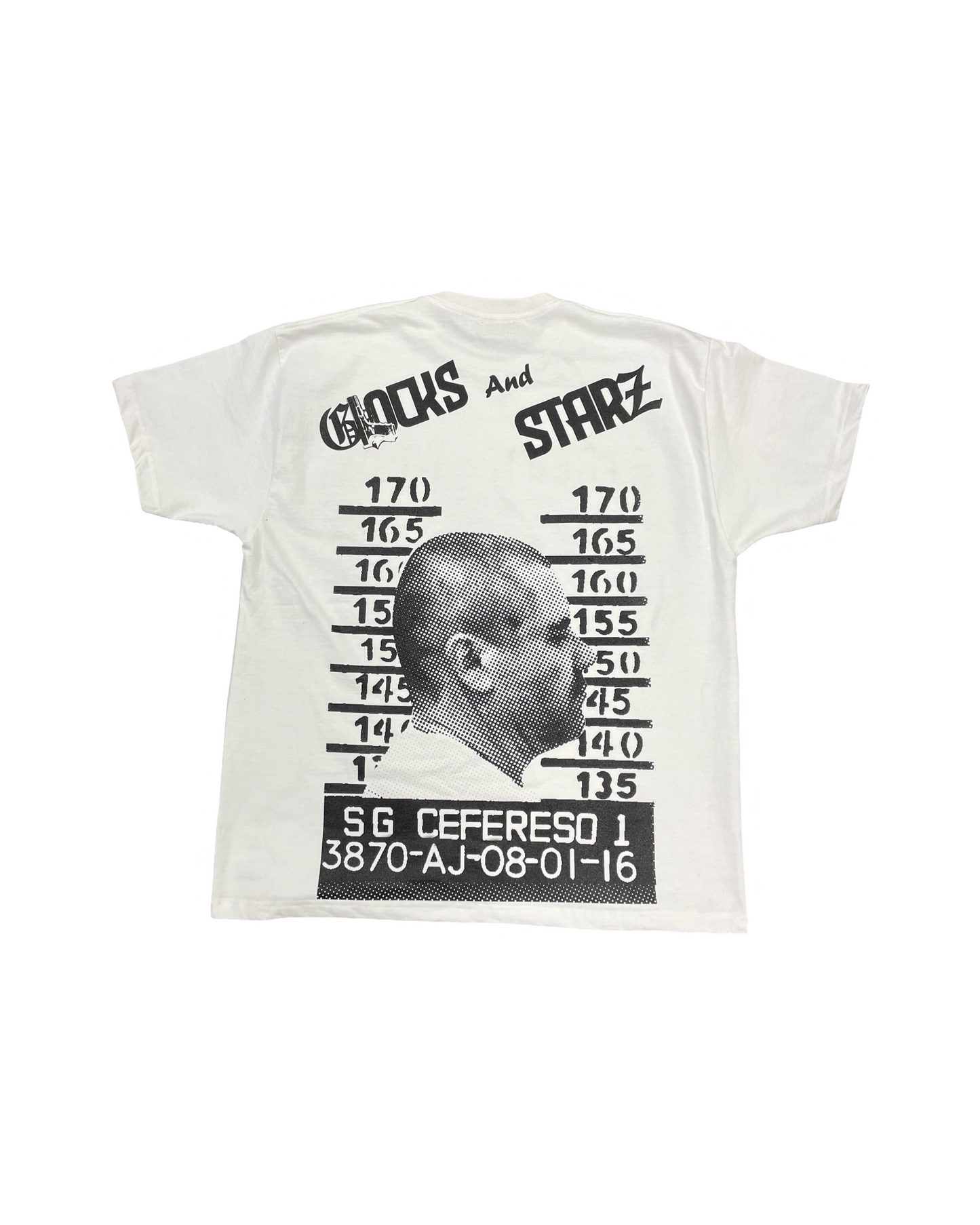 glock and starz “elchapo” Tee