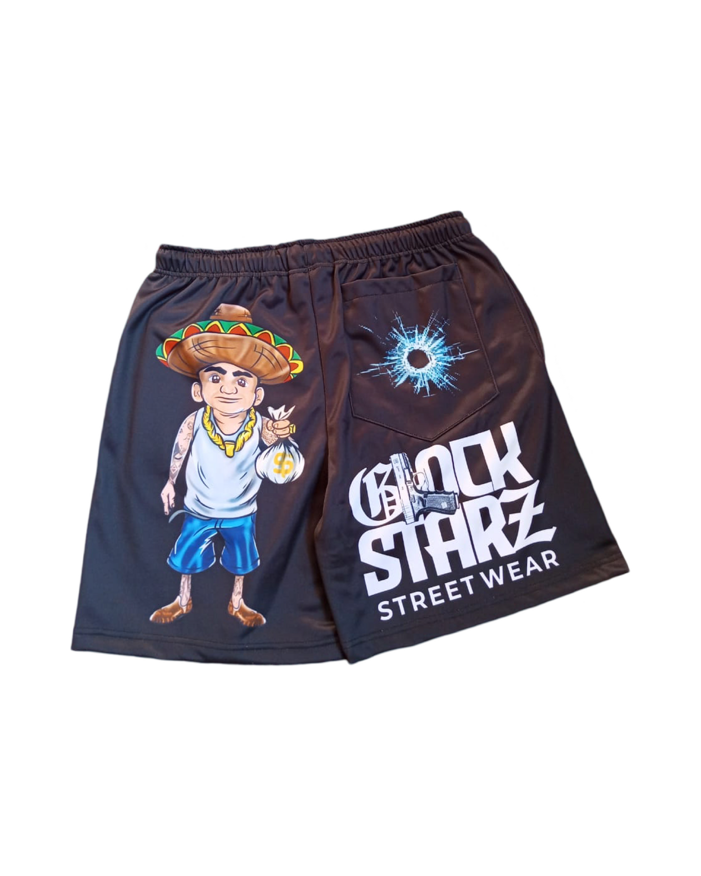 Glockstarz EYEBUSTER shorts