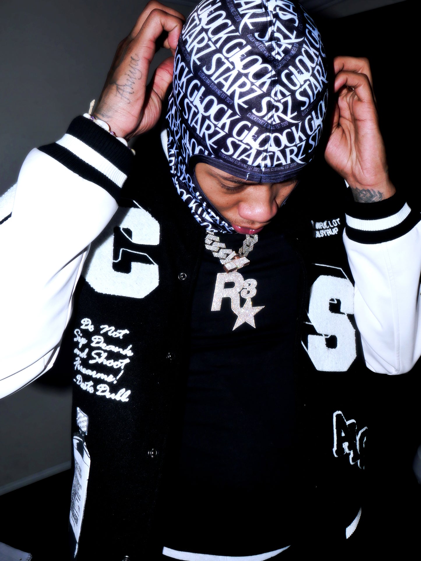 glockstarz shiesty mask (black)