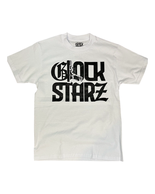 GLOCKSTARZ CLASSIC WHITE TEE