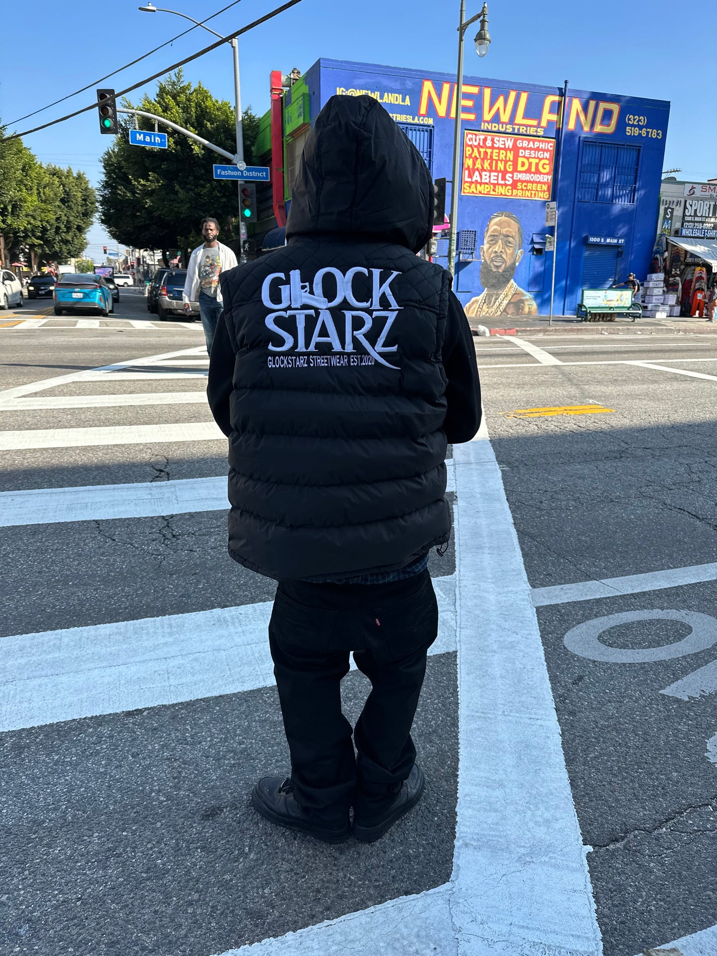 glockstarz vest / w hoodie