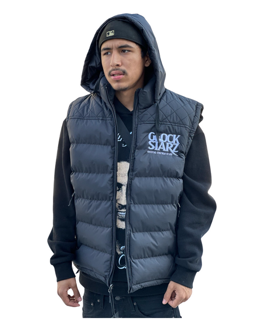 glockstarz vest / w hoodie