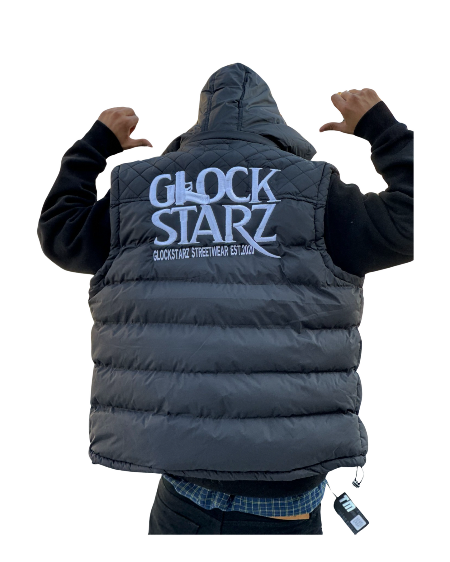 glockstarz vest / w hoodie
